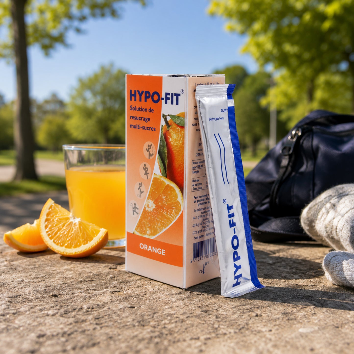 Gel de Glucose en Sticks – Hypo-Fit (1 boîte x 12 sticks) | Diab&Care