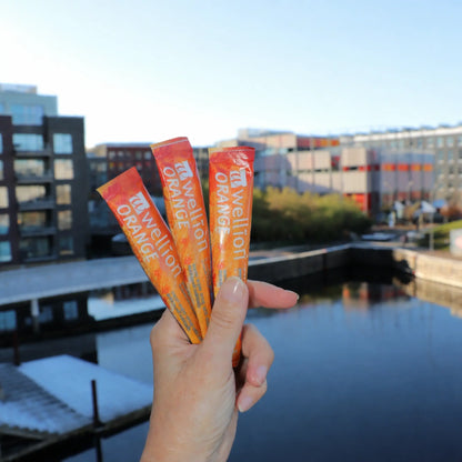 Gel de Glucose en Sticks Wellion Orange (1 boîte x 10 sticks) | Diab&Care