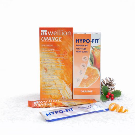Pack Gel de Glucose en Sticks Wellion & Hypo-Fit – 22 sticks | Diab&Care